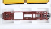 Märklin H0 47442 Taschenwagen mit 2 Wechselaufbauten DB