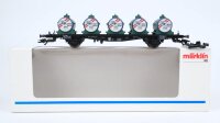 Märklin H0 47671 Behälter-Tragwagen (Container Alpi Käse) Lgjs der ÖBB
