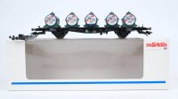 Märklin H0 47671 Behälter-Tragwagen (Container...