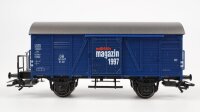 Märklin H0 48752 Gedeckter Güterwagen mit Bremserhaus (märklin magazin 1997) Gr 20 der DB
