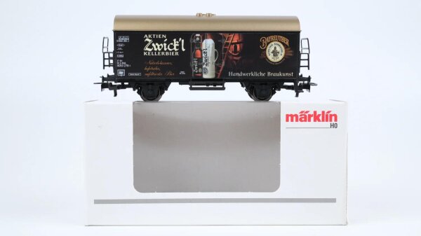 Märklin H0 44212 Kühlwagen (Zwickel Kellerbier) Ichqrs 377 der DB