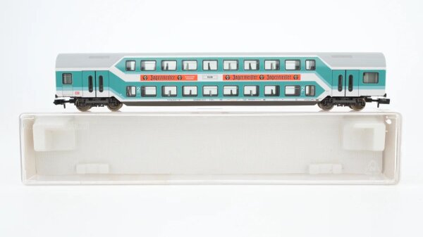 Fleischmann N 97 8125K Doppelstockwagen 2.Kl. "Jägermeister" DB