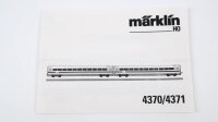 Märklin H0 4370 ICE-Großraumwagen 1. Kl. DB