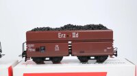 M+D H0 043/2 Güterwagen-Set Erzwagen Saarbrücken 4-tlg DB