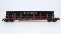 Märklin H0 47716 Rungenwagen mit MANNESMANN-Rohren...