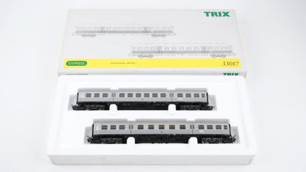 Trix Express H0 33017 Nahverkehrswagen-Set Silberlinge DB