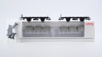 Märklin H0 48943 Behälter-Tragewagen-Satz "Von Haus zu Haus" DB