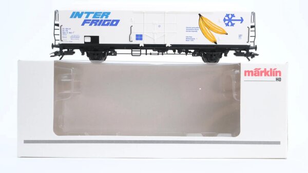 Märklin H0 47331 Bananenwagen INTERFRIGO (Kühlwagen)  Kühlwagen der FS