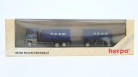 Herpa H0 189613 Renault Magnum Abrollmuldenhängerzug...