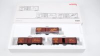 Märklin H0 45647 US-Güterwagen-Set Double-Door...