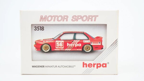 Herpa H0 3518 BMW M3 #56 / G. Müller