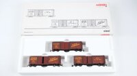 Märklin H0 45647 US-Güterwagen-Set Double-Door...