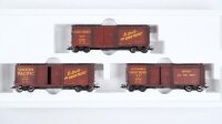 Märklin H0 45647 US-Güterwagen-Set Double-Door...