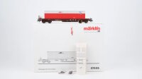 Märklin H0 47445 Taschenwagen mit Container...