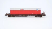 Märklin H0 47445 Taschenwagen mit Container...