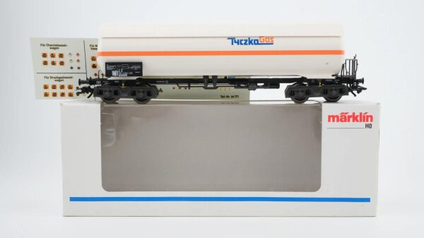 Märklin H0 48483 Druckgas-Kesselwagen Tyczka Gas  Kesselwagen der DB