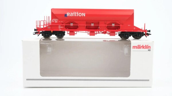 Märklin H0 48101 Drehschieber-Seitenentladewagen RailioN  Facns 133 der DB AG