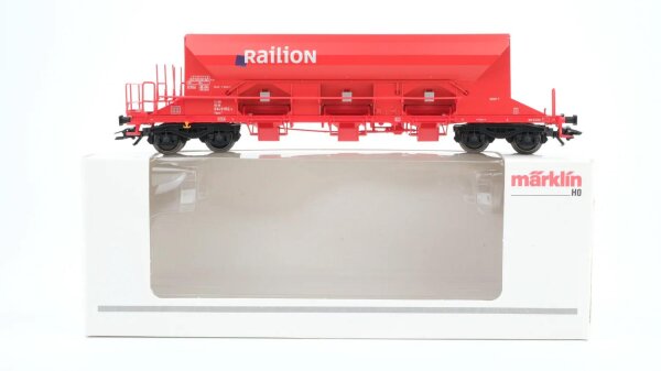 Märklin H0 48101 Drehschieber-Seitenentladewagen RailioN  Facns 133 der DB AG