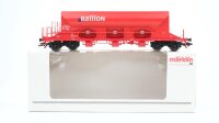 Märklin H0 48101 Drehschieber-Seitenentladewagen...