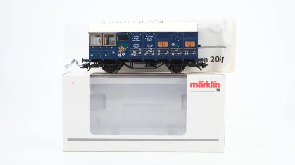 Märklin H0 48401 Weihnachtswagen 2001 mit Sound