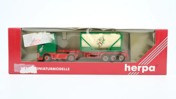 Herpa H0 189200 DAF 95 XF Tankcontainer-Sattelzug 7Up