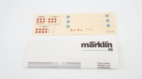 Märklin H0 4753 Chemie-Kesselwagen BRENNTAG  Kesselwagen der VTG  DB