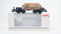 Märklin H0 48251 Flachwagen mit Papier-Glättzylinder (Jahreswagen 2002)