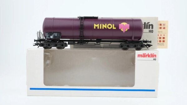 Märklin H0 4856 Mineralöl-Kesselwagen MINOL  Kesselwagen der DRG