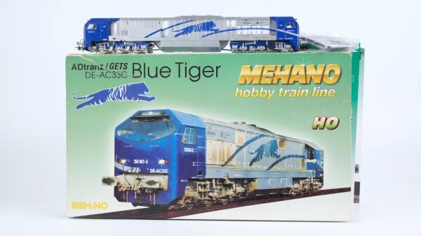 Mehano H0 T166 Diesellok Br 250 001-5 Blue Tiger ADTranz Gleichstrom