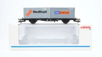Märklin H0 47683 Behälter-Tragwagen Nedlloyd...