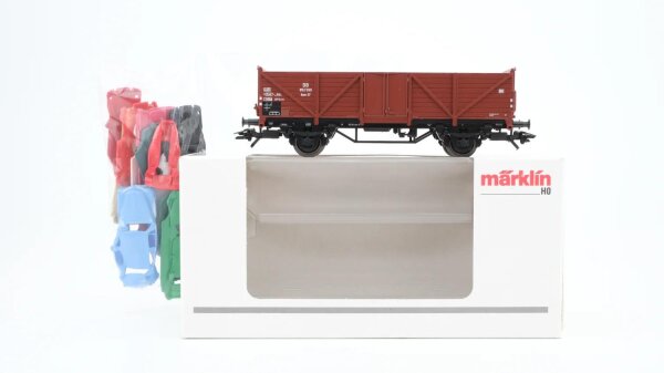 Märklin H0 46035 Offener Güterwagen mit Schrottautos DB