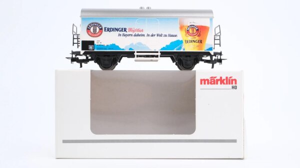 Märklin H0 44191 Bierwagen ERDINGER (Kühlwagen)  Ichqrs 377 der DB