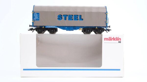 Märklin H0 47206 Güterwagen mit Plane STEEL ÖBB