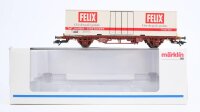 Märklin H0 47721 Behälter-Tragwagen (Containerwagen) Lgjns-W der SJ