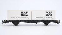 Märklin H0 4850 Behälter-Tragwagen (Containerwagen Rolf Benz)  Lgjs 598 der DB