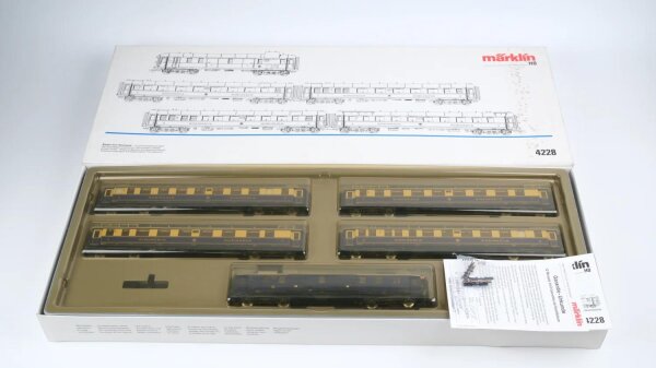 Märklin H0 4228 Wagen-Set Rheingold DRG Wechselstrom