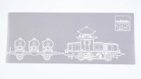 Märklin H0 2874 Güterzug BR E63 mit 3 Behältertragwagen Sonderserie zum 125-jährigen Märklin-Jubiläum Wechselstrom (vermutlich verharzt)