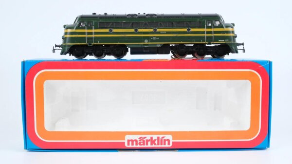 Märklin H0 3066 Diesellokomotive Serie 204 SNCB Wechselstrom Analog