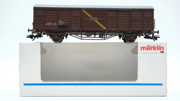 Märklin H0 4831 Gedeckter Güterwagen (Postbeiwagen)  Gbss-vx der ÖBB