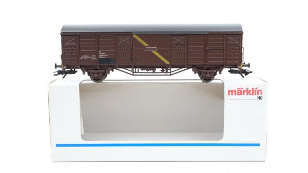 Märklin H0 4831 Gedeckter Güterwagen (Postbeiwagen)  Gbss-vx der ÖBB