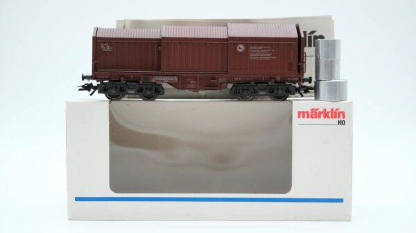 Märklin H0 4709 Teleskophaubenwagen SNCB