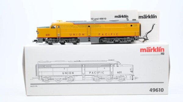 Märklin H0 49610 Diesellokomotive ALCO Typ PA-1  Reihe 600 der UP (Ergänzungseinheit)