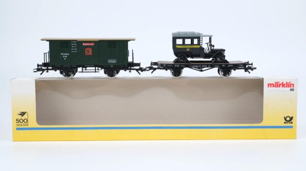 Märklin H0 4501 Güterwagen-Set Königl.Württ.Post