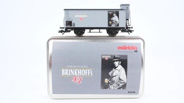 Märklin H0 94178 Bierwagen BRINKHOFF’S [3]  (Kühlwagen mit Bremserhaus)  Gk