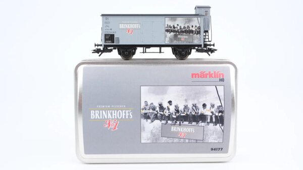 Märklin H0 94177 Bierwagen BRINKHOFF’S [2]  (Kühlwagen mit Bremserhaus)  Gk