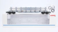 Märklin H0 47715 Rungenwagen mit Aluminiumröhren  Snps der SBB