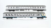 Piko H0 Konvolut Silberlinge Personenwagen 2.Kl. Steuerwagen mit Stückgutabteil 2.Kl. DB