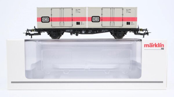 Märklin H0 00756-17 Containerwagen Htt6 252 DB