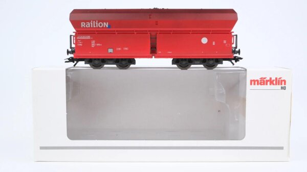 Märklin H0 00757-17 Selbstentladewagen mit Kohle 665 1 970-9 DB