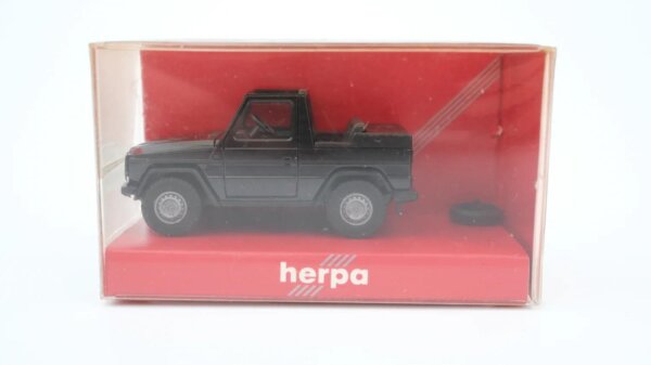 Herpa H0 2075 Mercedes 230 GE Cabrio schwarz